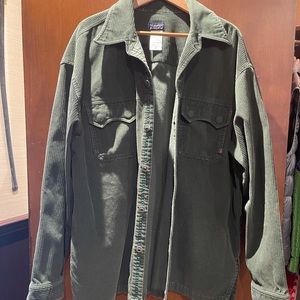 XL corduroy Patagonia jacket.  Loden green.